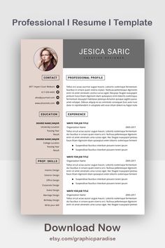 Cv & resume templates for pages 2.2 downloads